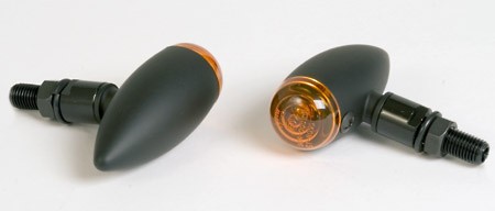 Blinker Tropfenform Schwarz