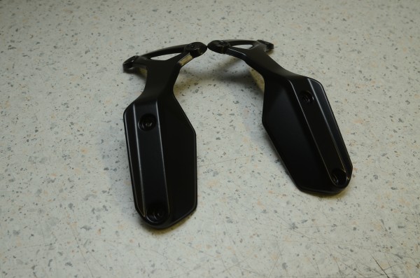 Original Kotflügelhalter schwarz Pulverbeschichten