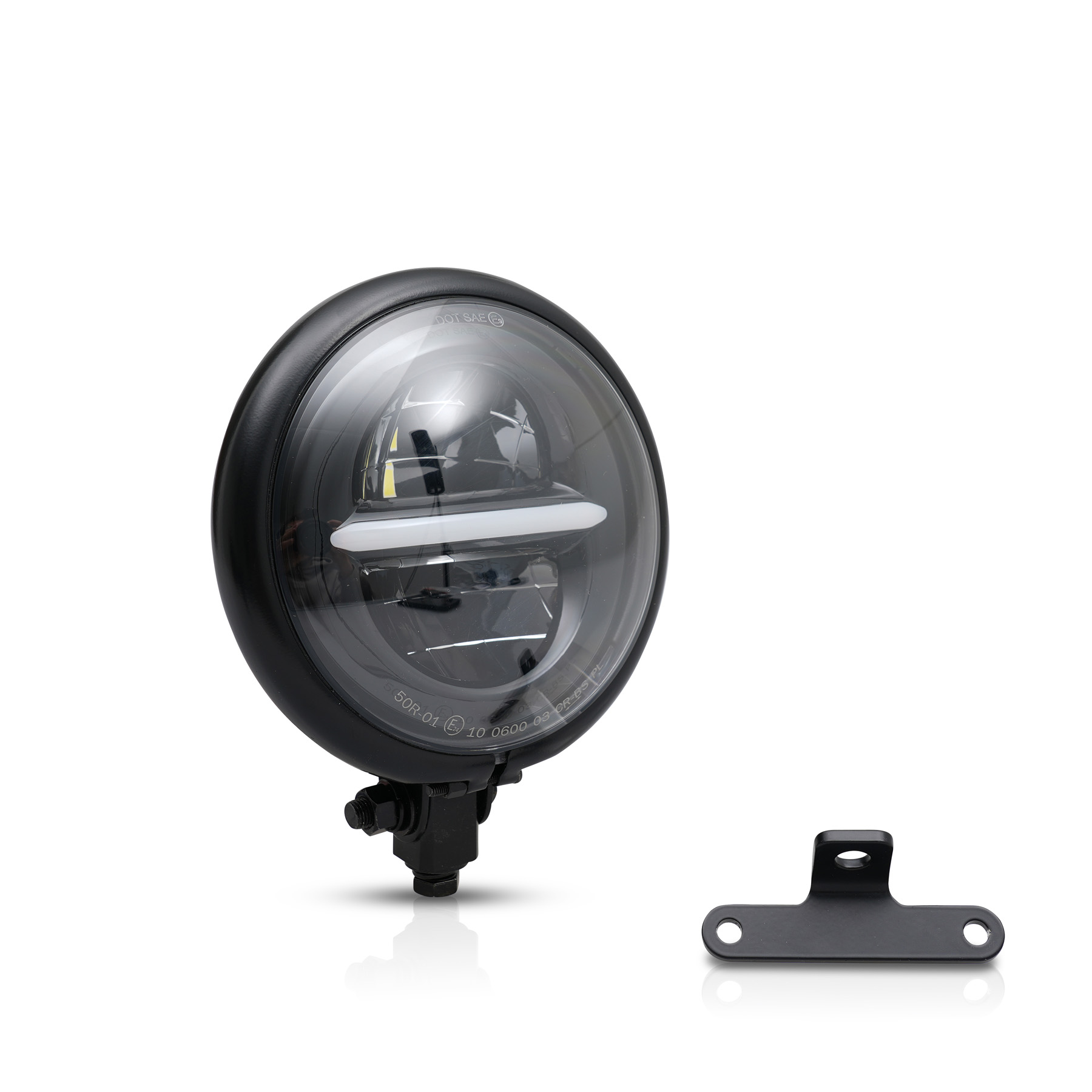 Faro a LED stile Bates con staffa - LC