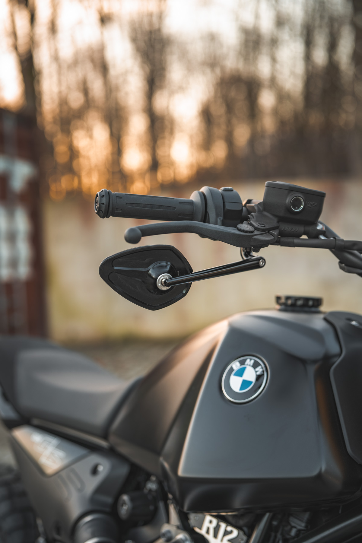 Kit rétroviseur sous bar - BMW R12 G/S