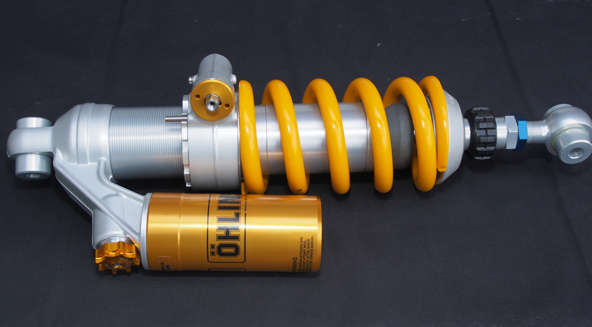 hlins-Federbein-R9T-mit-H-henverstellung Raisch Length adjustment for OEhlins