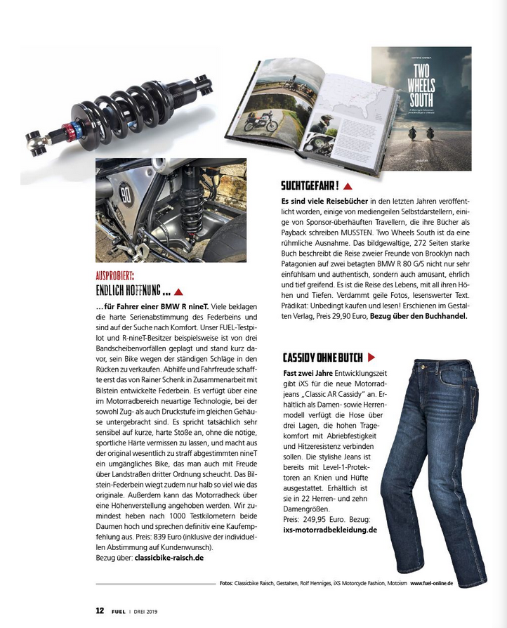 Fuel-Bericht-Screenshot