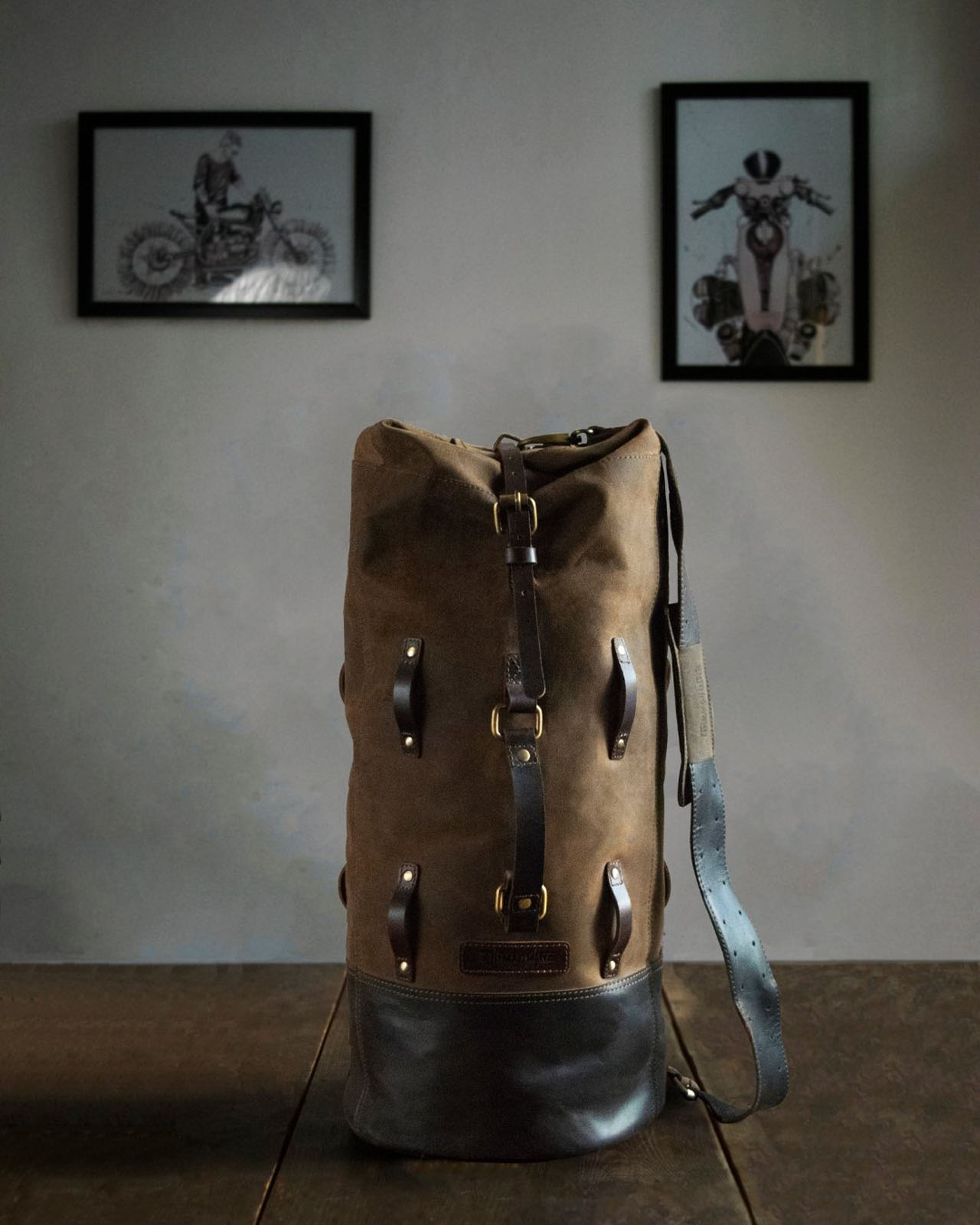 MDTC-a Sac à dos militaire en cuir
