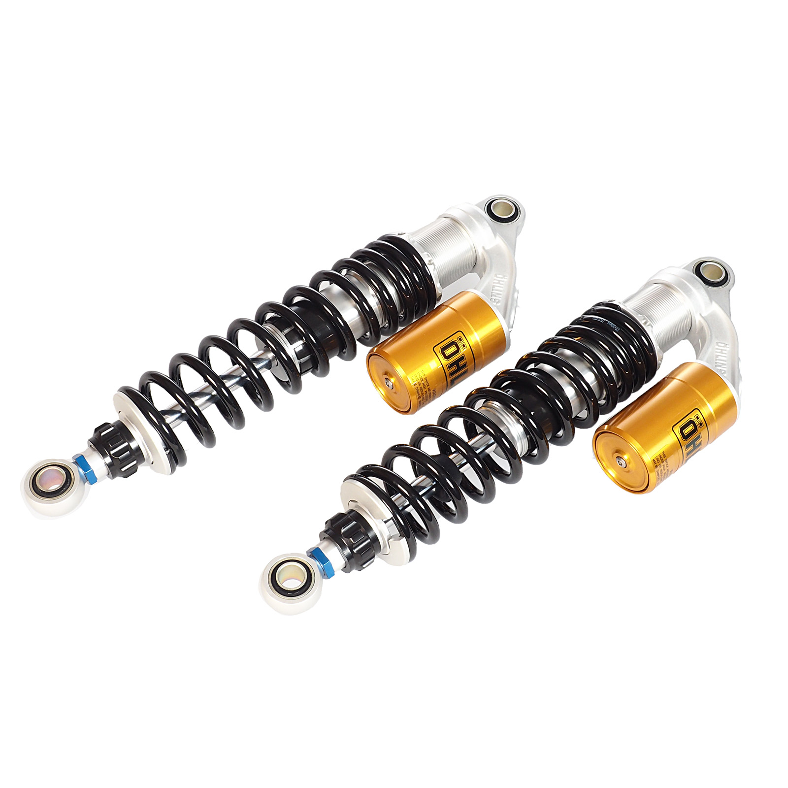 Öhlins stereo shock absorber with reservoir Shock Suspension