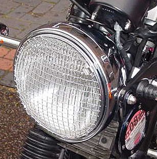 Lamp grating chrom & black