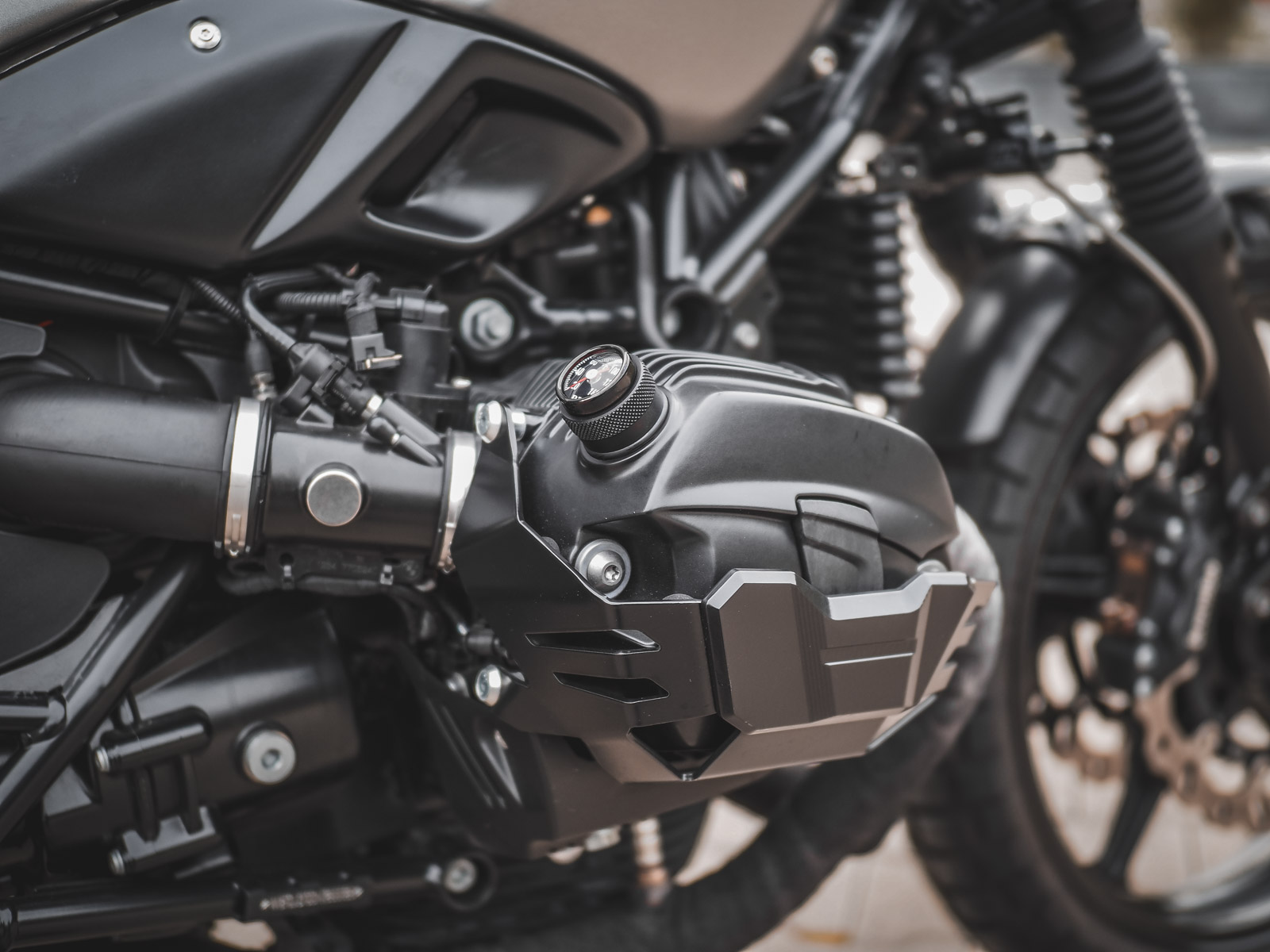 Termometro Digitale 4 In 1 Per Moto - Temperatura Acqua, Motore, Voltaggio E Orologio, Display LCD Impermeabile - Foto 9