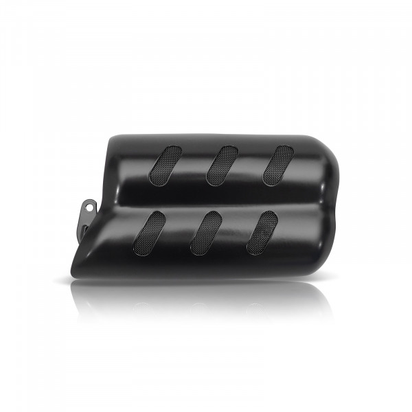 Exhaust catalytic converter cover black coating Original parts black