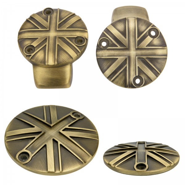 UK Jack Cover Brass Style