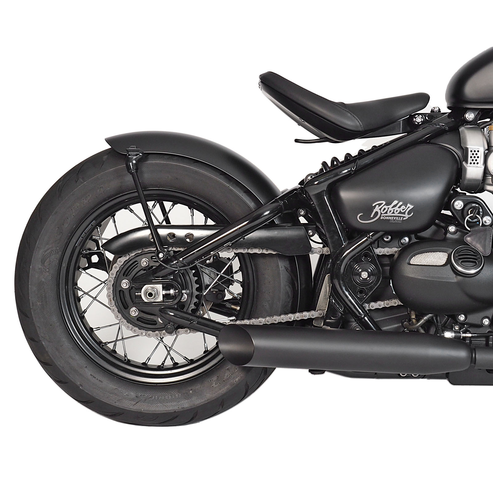 triumph bobber short rear mudguard