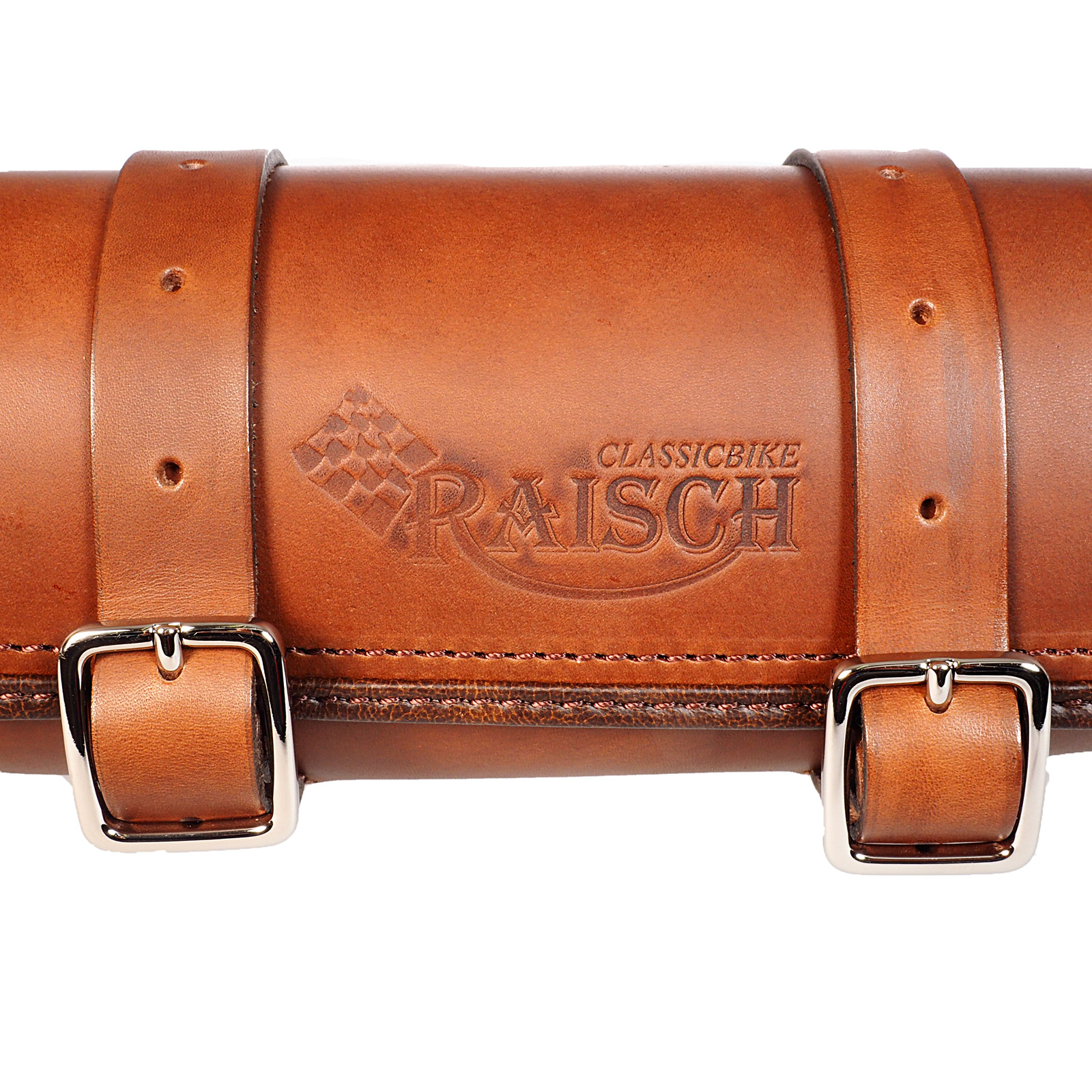 Miniwerkzeugtasche aus Leder mit Stift und Lineal