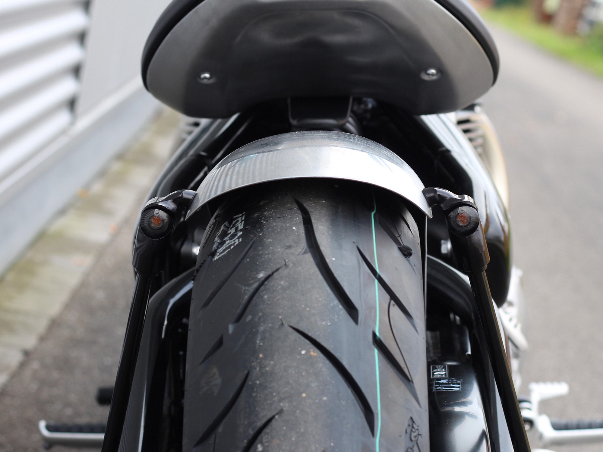 short rear fender kit bobber news triumph lc triumph tank suspension design