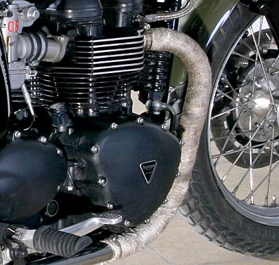 Auspuffband Creme, Auspuff Zubehör (Halter / DB-Killer etc.), Auspuff, BMW R9T