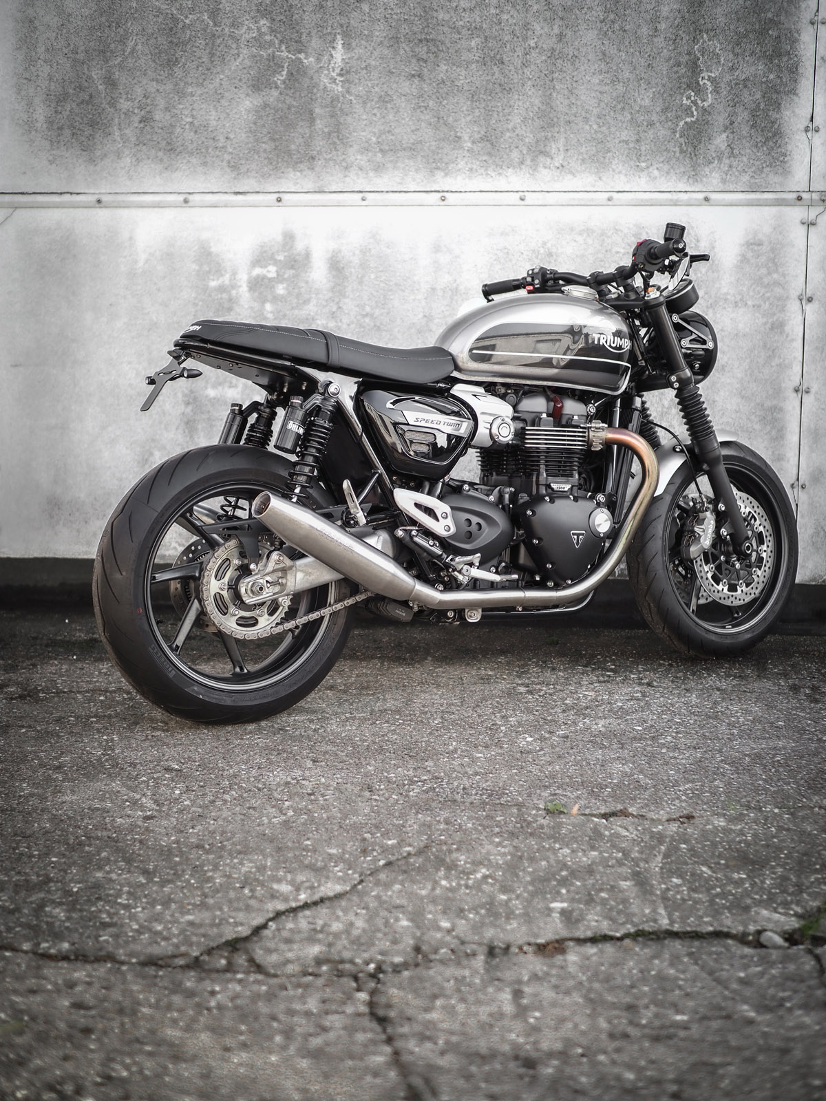 triumph speed twin remus exhaust