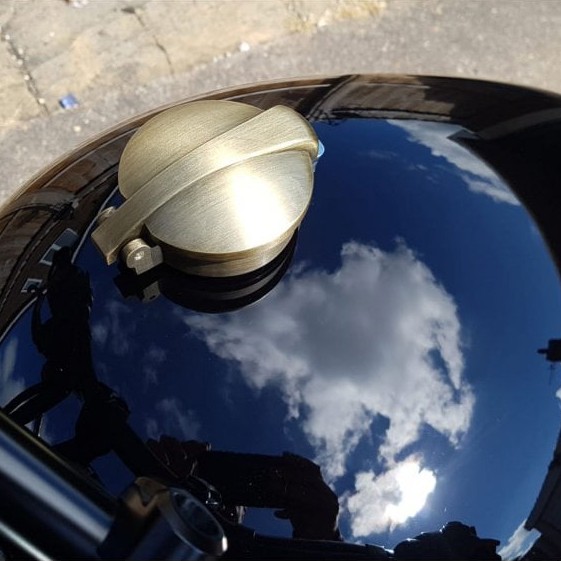 Monza Messing Tankdeckel Kit Triumph