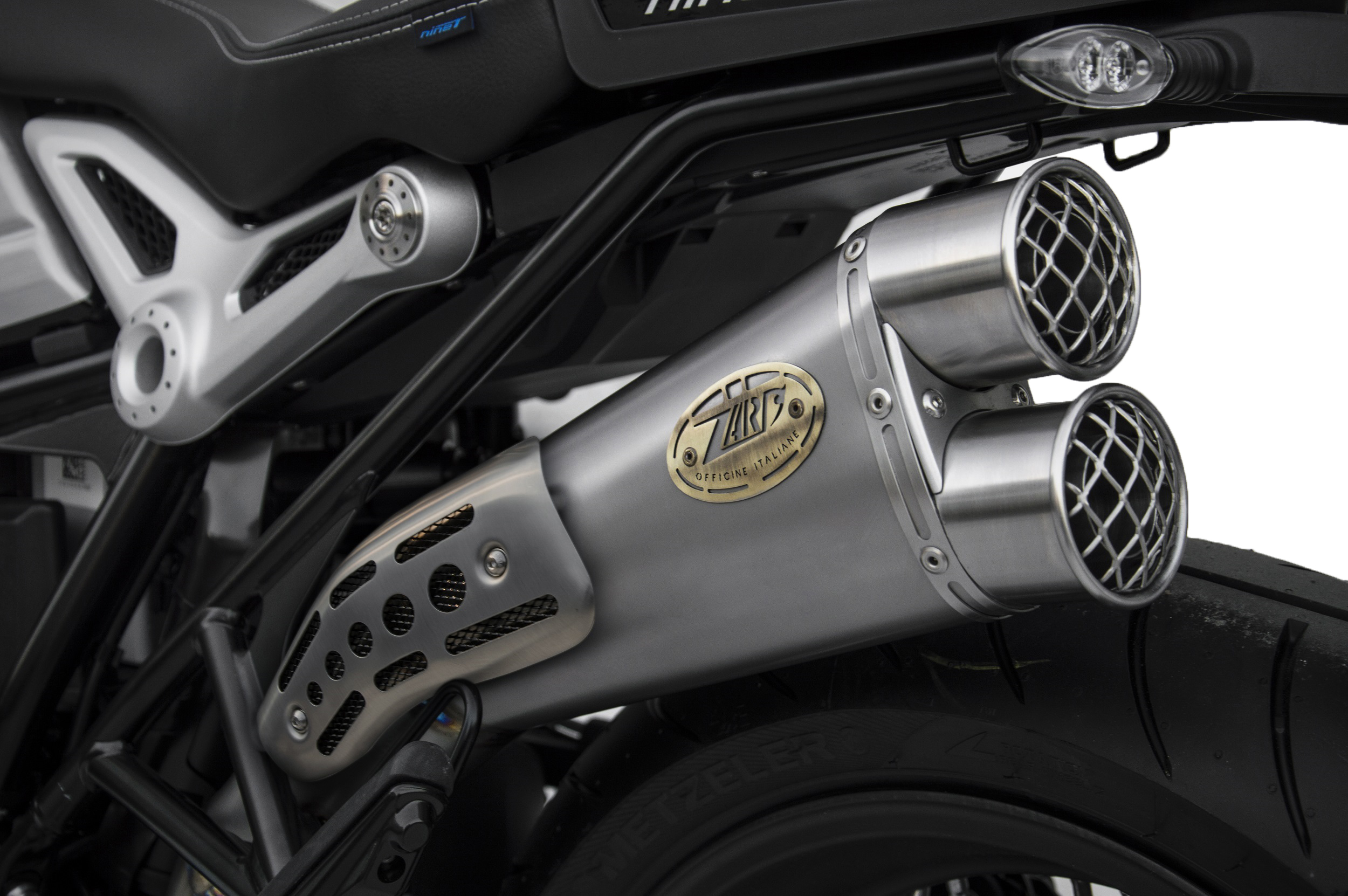 Zard Flat Track R9T Euro4 Exhaust top lying | Exhaust systems | Exhaust ...