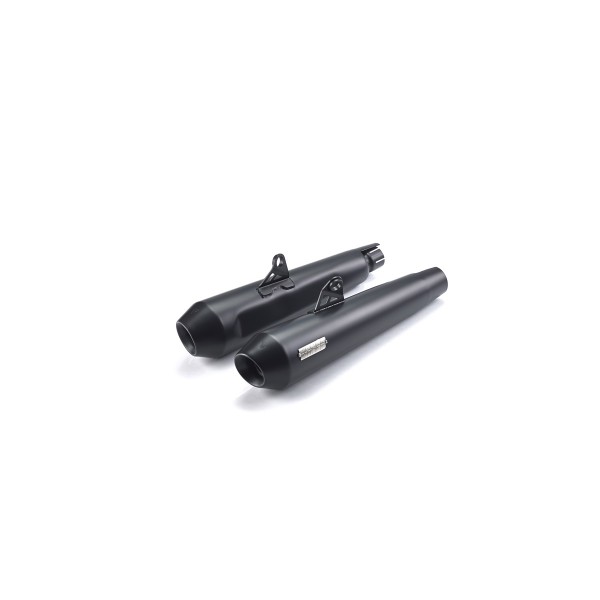 Vance & Hines Edelstahl Auspuff Thruxton Schwarz