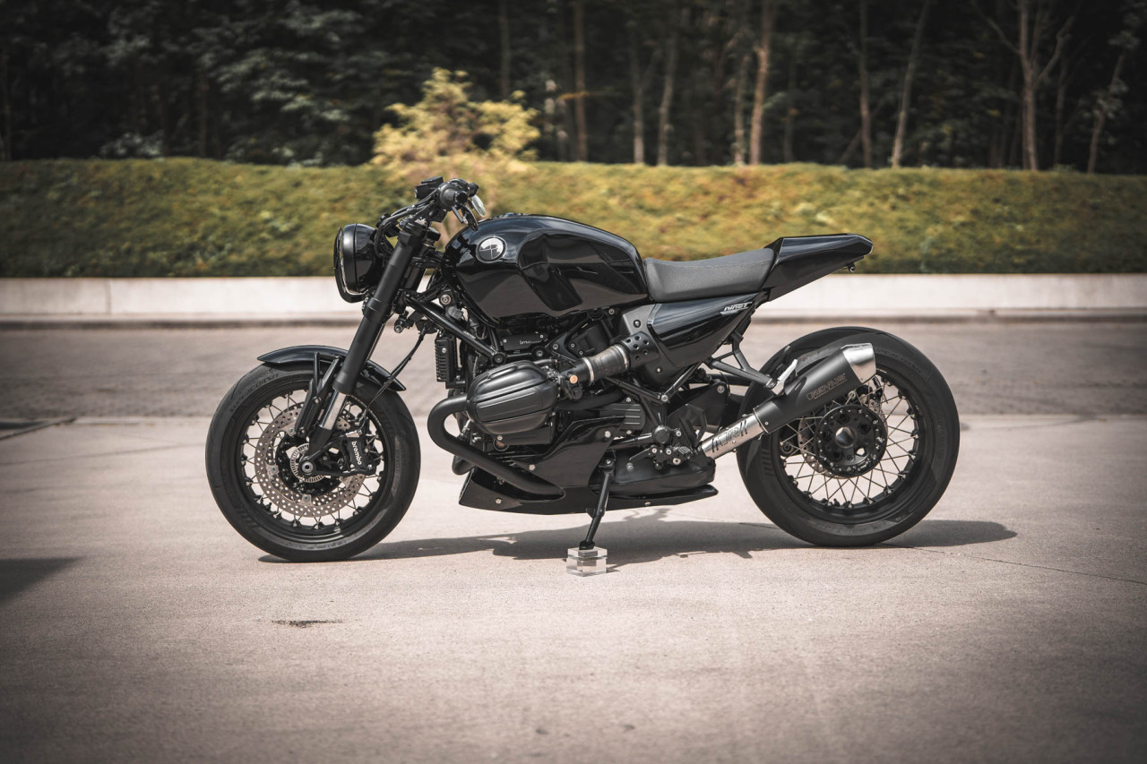 BMW R12 nineT Flat-Style hump - Seat cover Made in Germany