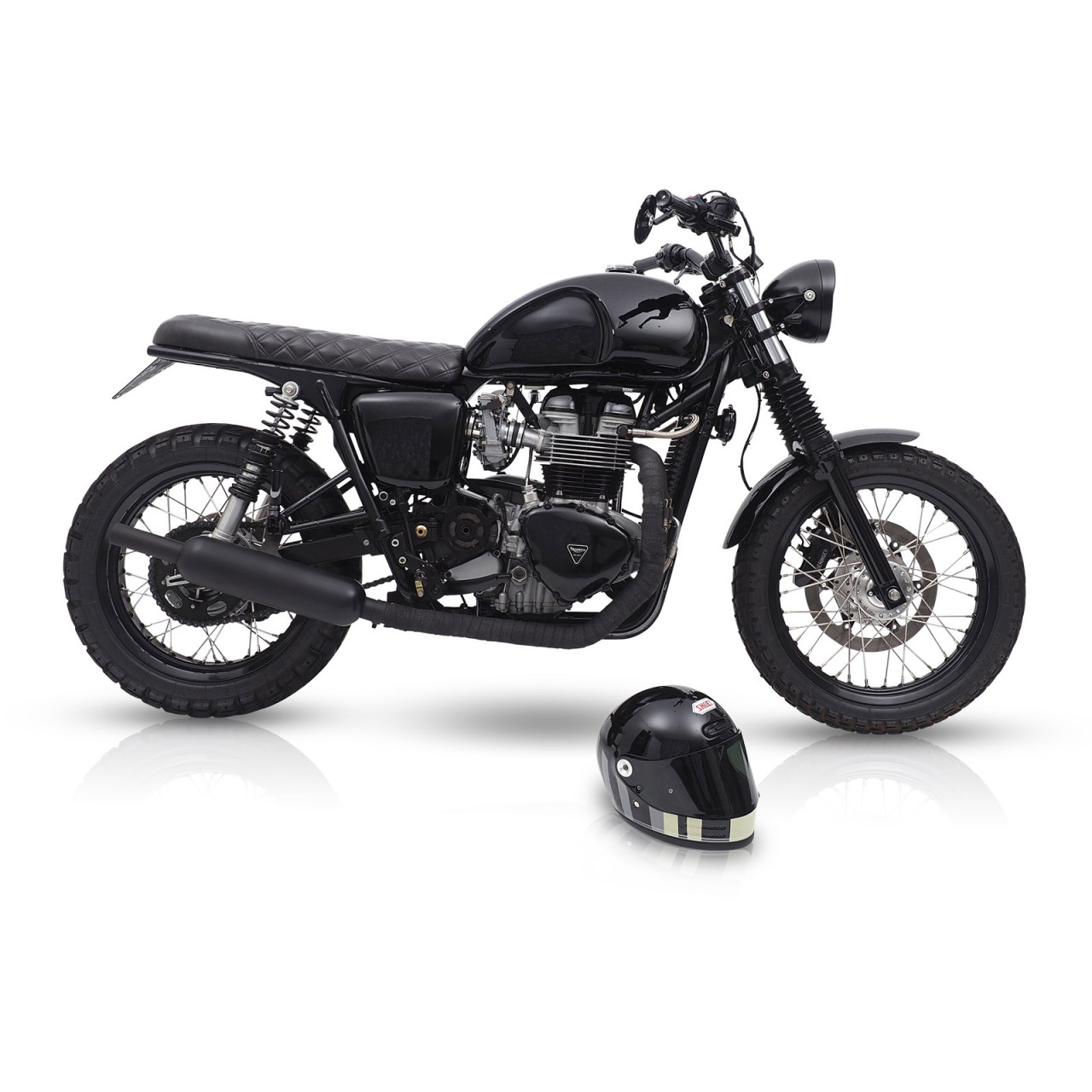 Cool Seat Diamond - Seat for Triumph Bonneville / Thruxton / Scrambler AC