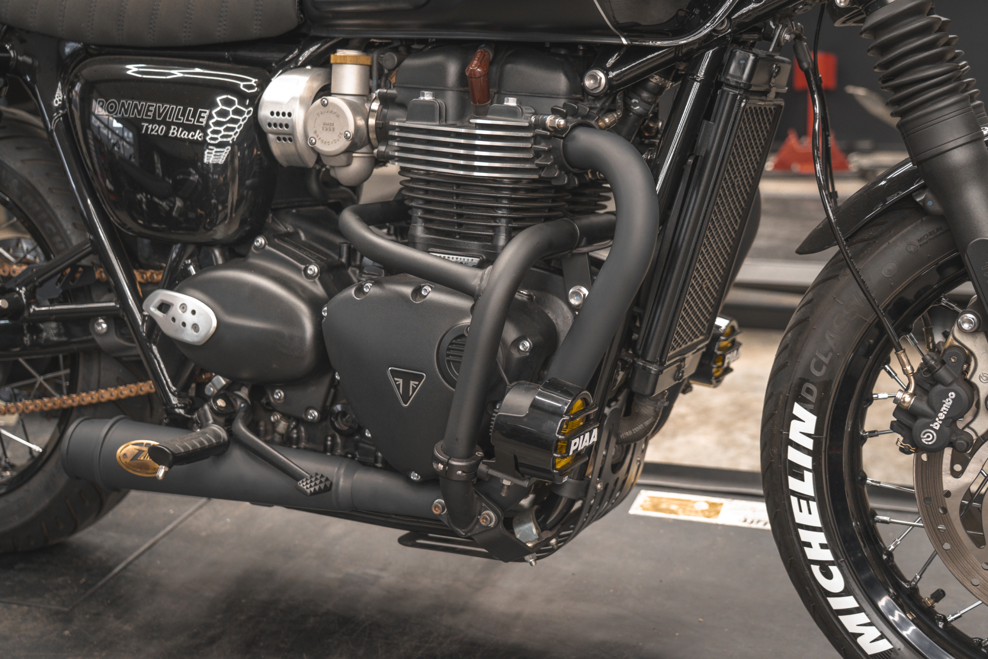 Crash bar Heavy Duty for Triumph Bonneville, Thruxton, Speed Twin ...