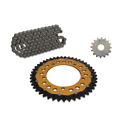 Kit cadena motor 1200cc - acero