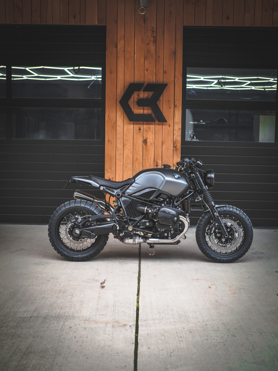 Short Intake Kit BMW R nineT Carbon | KRT Framework Air Intake Cover
